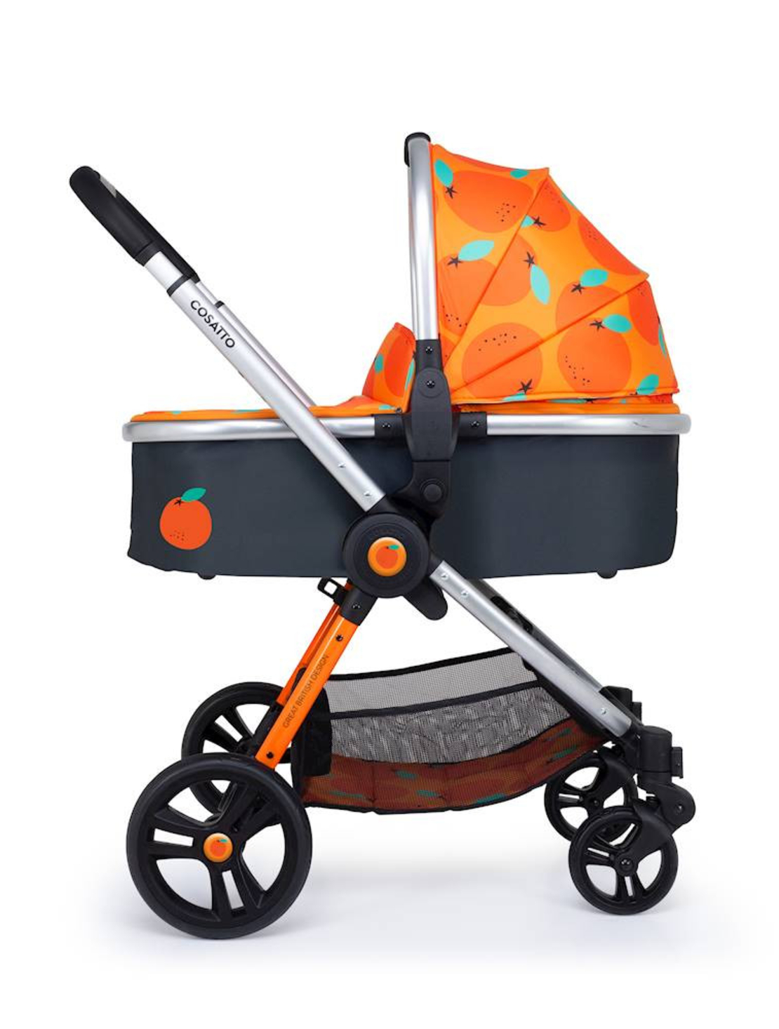 Бебешка количка 2в1 Cosatto CT4520B WOWEE So Orangey + чанта