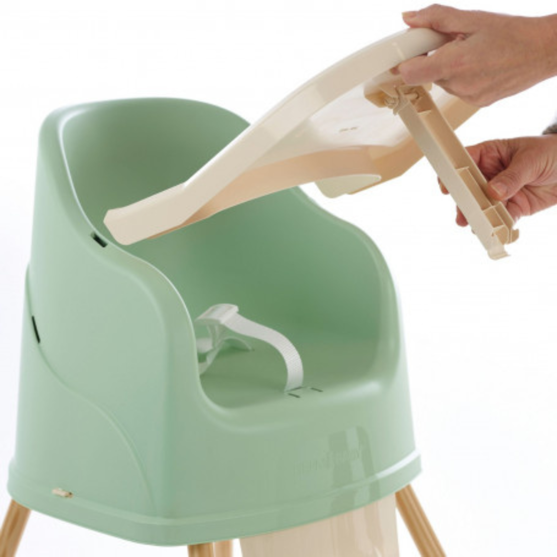 Thermobaby Youpla Столче за хранене  2 в 1 Зелено