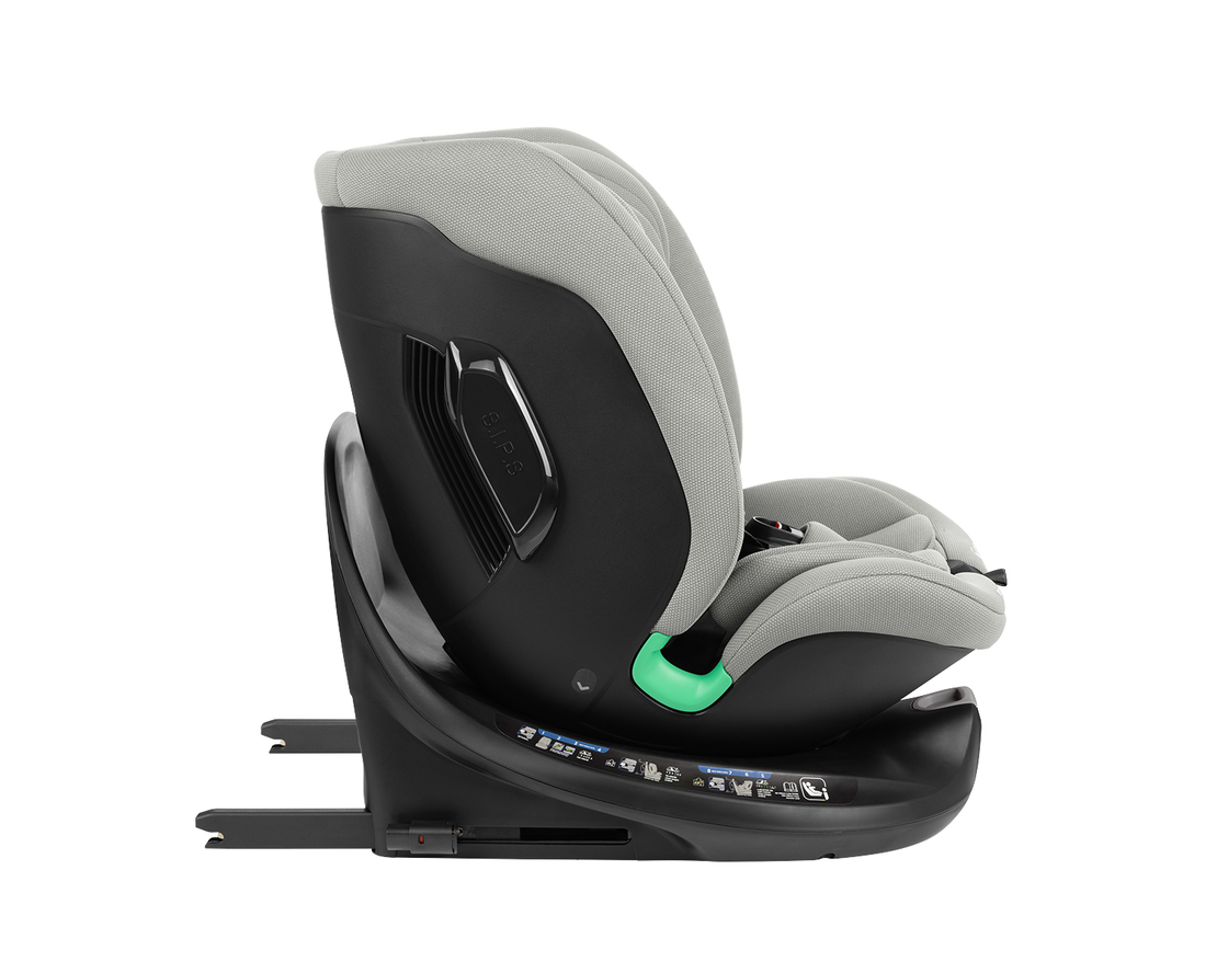KikkaBoo Стол за Кола 40-150 см i-Tour i-SIZE Light Grey