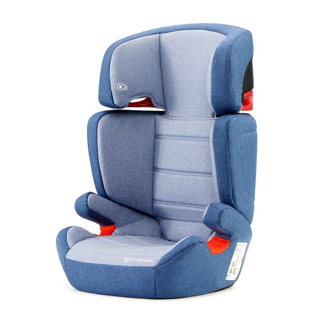  Столче за кола KinderKraft Junior IsoFIX, Син 