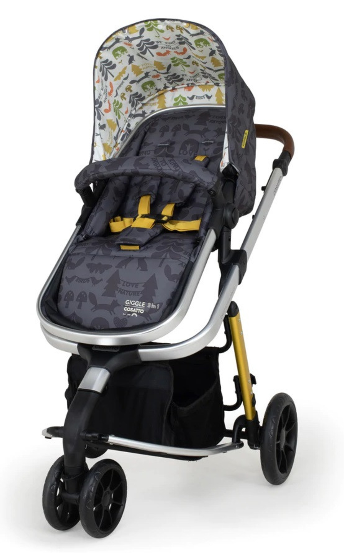Количка Cosatto Giggle 3 CT4990 NATURE TRAIL, Пълен комплект