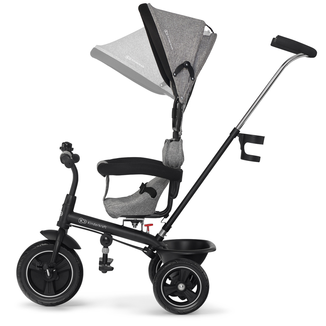  Триколка KinderKraft FREEWAY, Сив меланж 