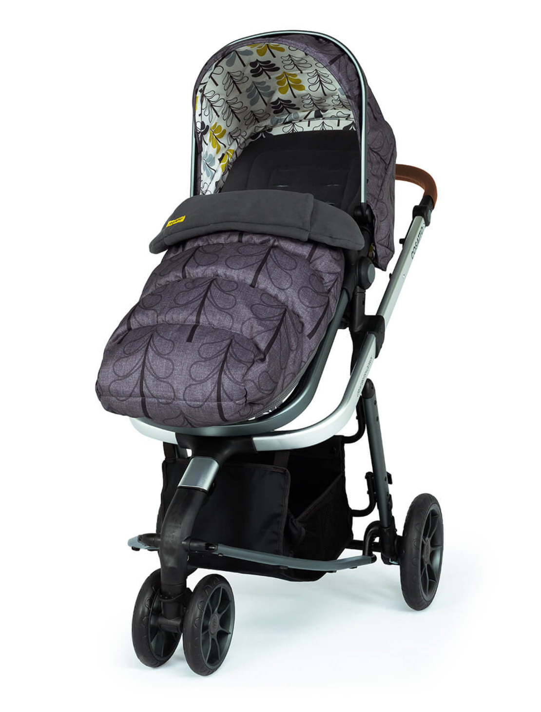 Комплект количка Cosatto Giggle 3 Fika Forest 5в1, i-Size база и чувалче за крака