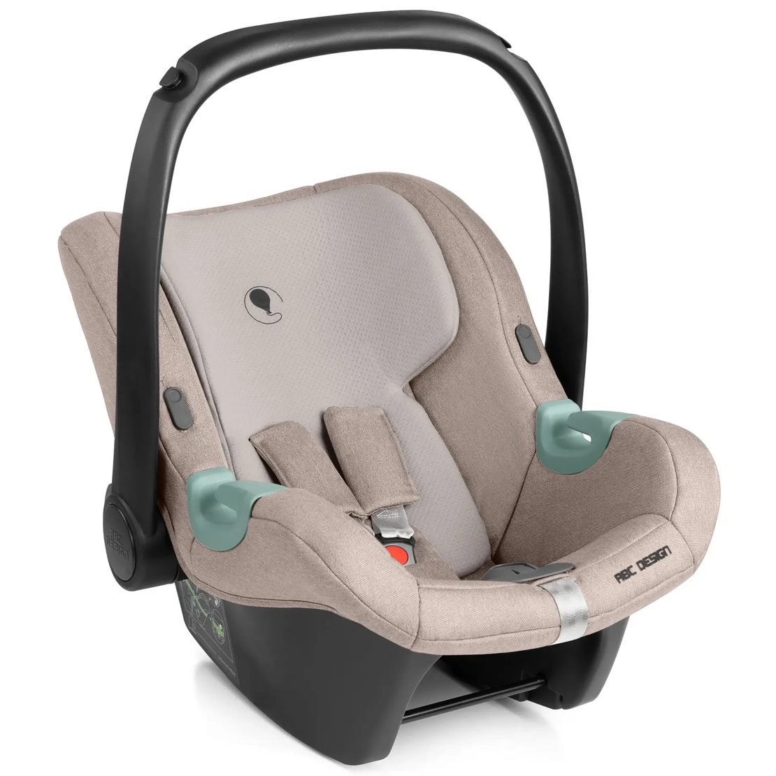 ABC Design Infant Car Seat Tulip i-Size for Newborn Babys Кош за Новородено Camel