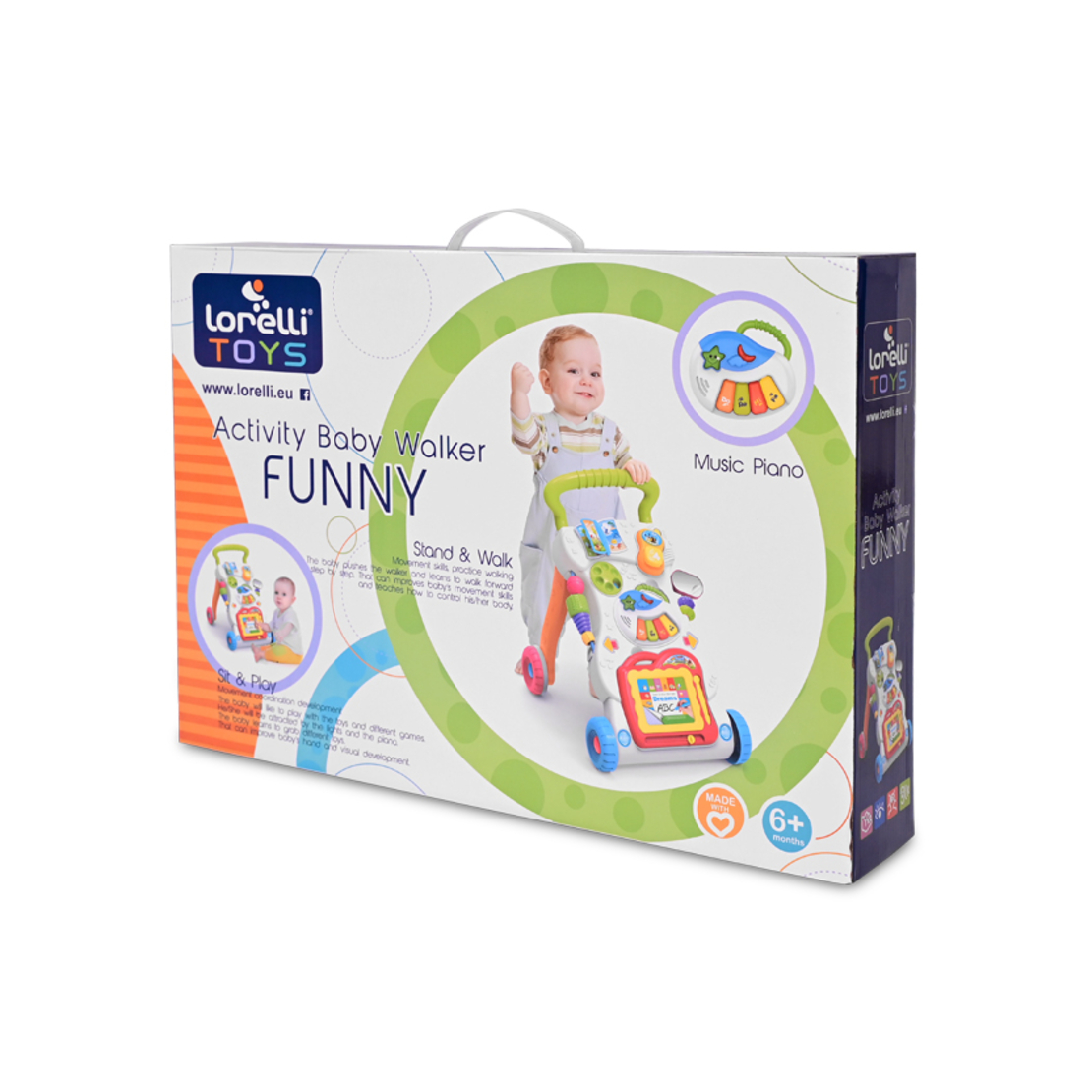 LORELLI ACTIVITY BABY WALKER FUNNY
