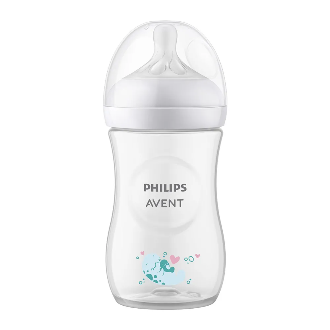 Philips Avent КОМПЛЕКТ за Бебе Natural Response 3.0 Шишета РР 2 х 260мл + 2 х Залъгалки (0-6) Море