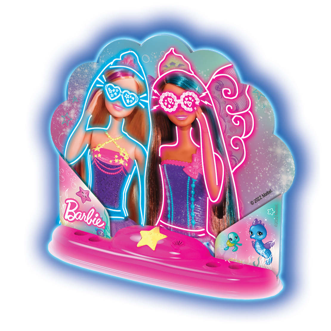 Barbie Shell Glow Светещи Русалки 3+