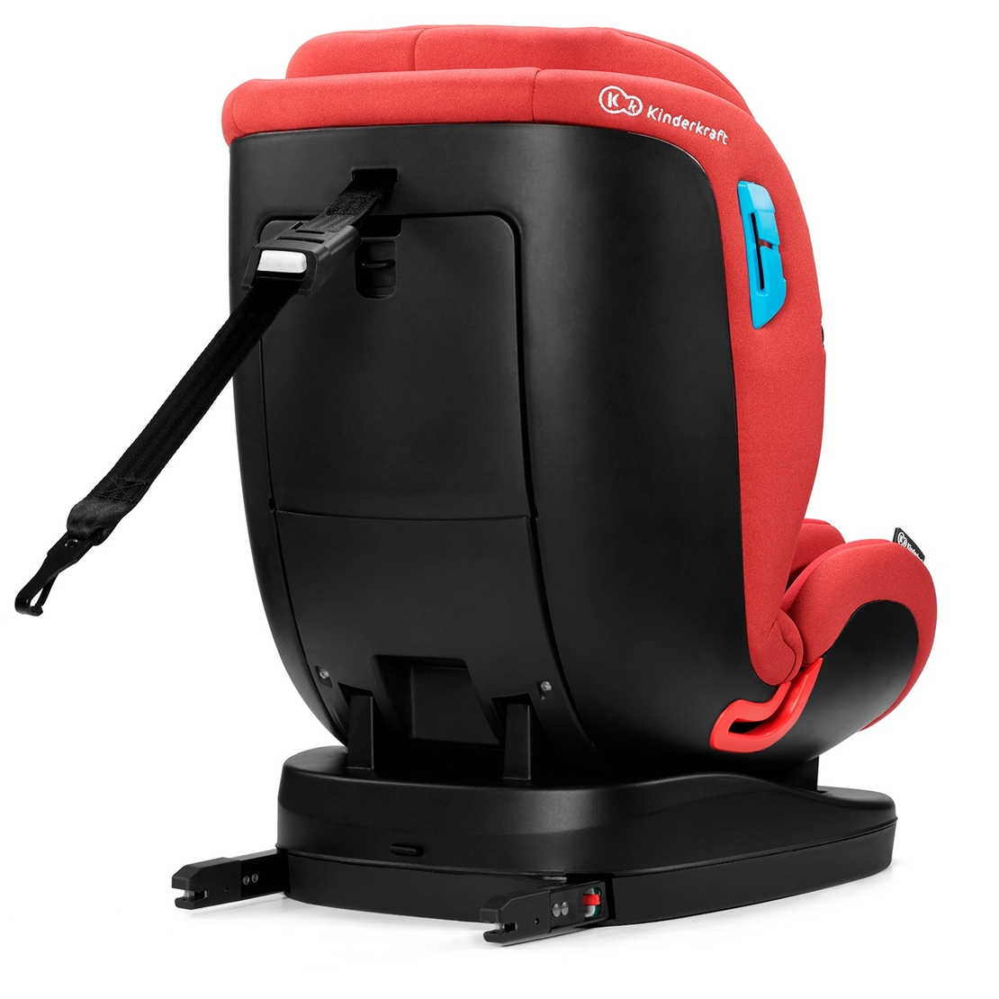  Столче за кола KinderKraft Vado, IsoFix, 0 - 25 kg, Червено 