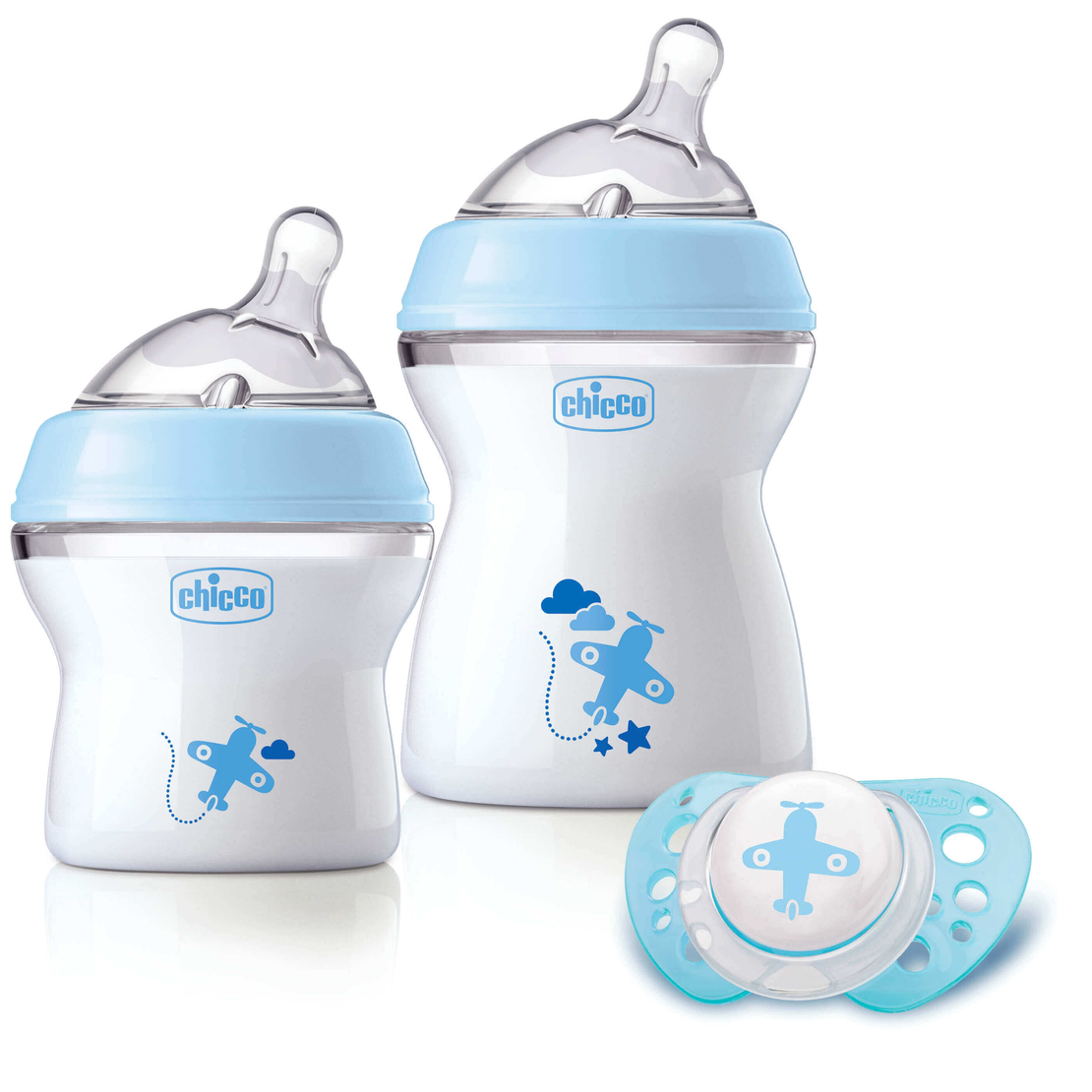 CHICCO Подаръчен комплект Natural Feeling 0м+ за момче
