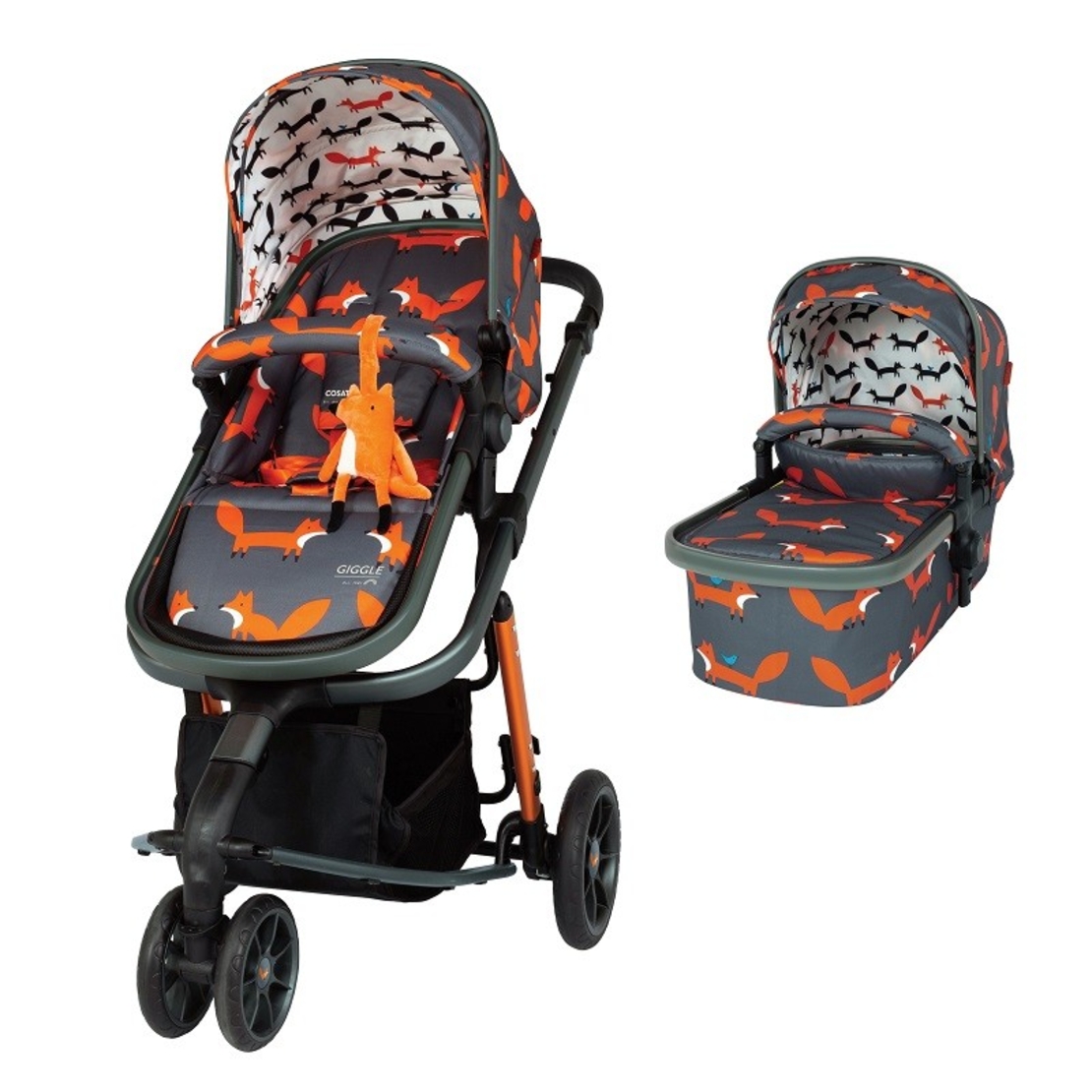 Количка Cosatto Giggle 3 CHARCOAL MISTER FOX