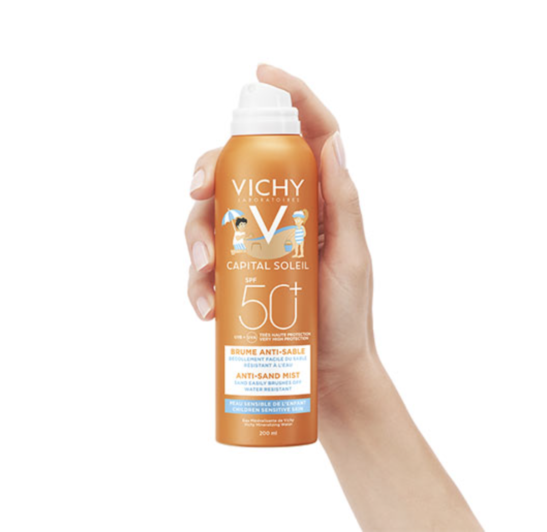 Vichy Soleil SPF 50+ Спрей за Деца Анти Пясък 200мл