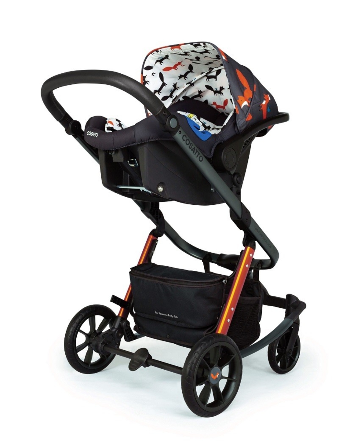 Количка Cosatto Giggle Quad 3 в 1 CHARCOAL MISTER FOX