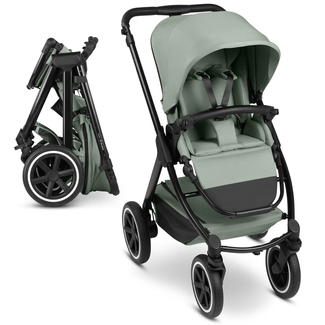 ABC Design Samba 2 Pine Комбинирана Детска Количка 2 в 1
