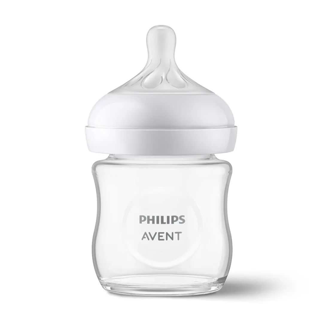 Philips Avent Шише Стъклено Natural Response 3.0 с Биберон 0м+ 120мл