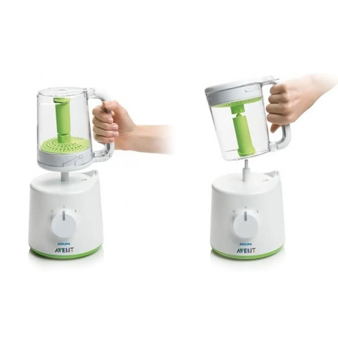 Philips AVENT SCF870/20 Комбиниран Уред за Готвене на Пара и Блендер
