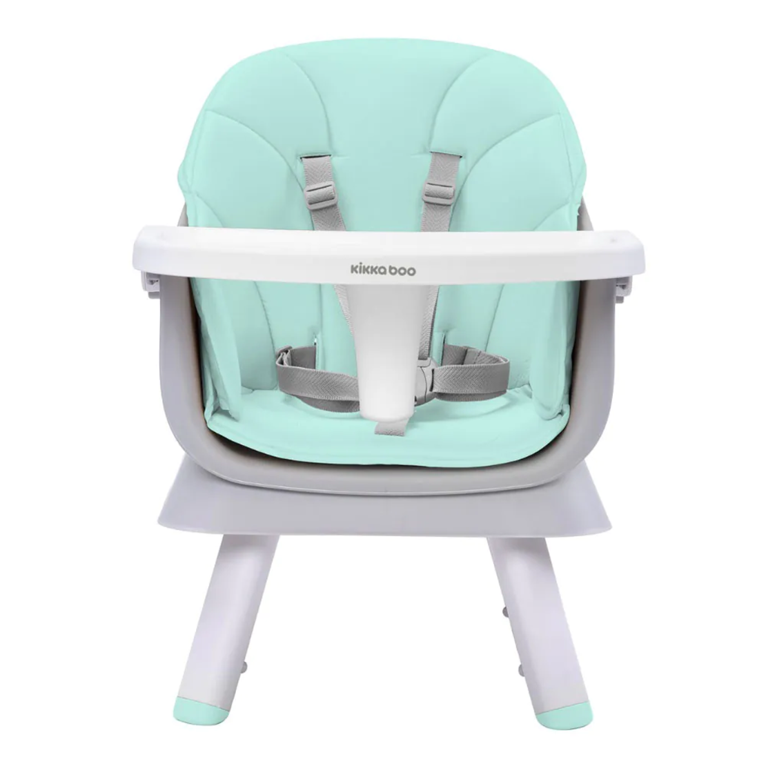 KikkaBoo Стол за хранене 6 в 1 EAT N PLAY MINT