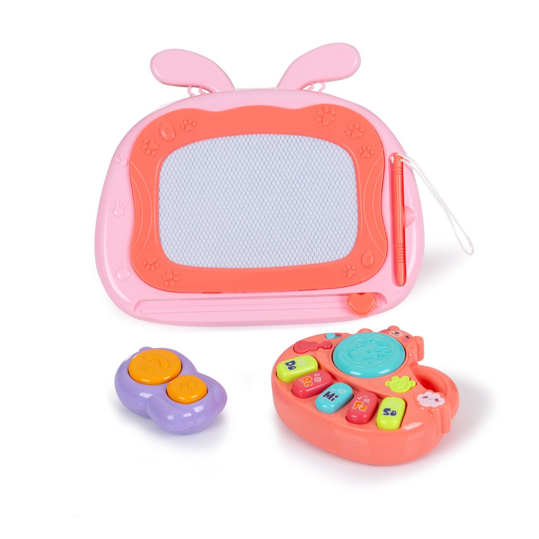 Chipolino Музикална игра на колела Забавна игра Розова