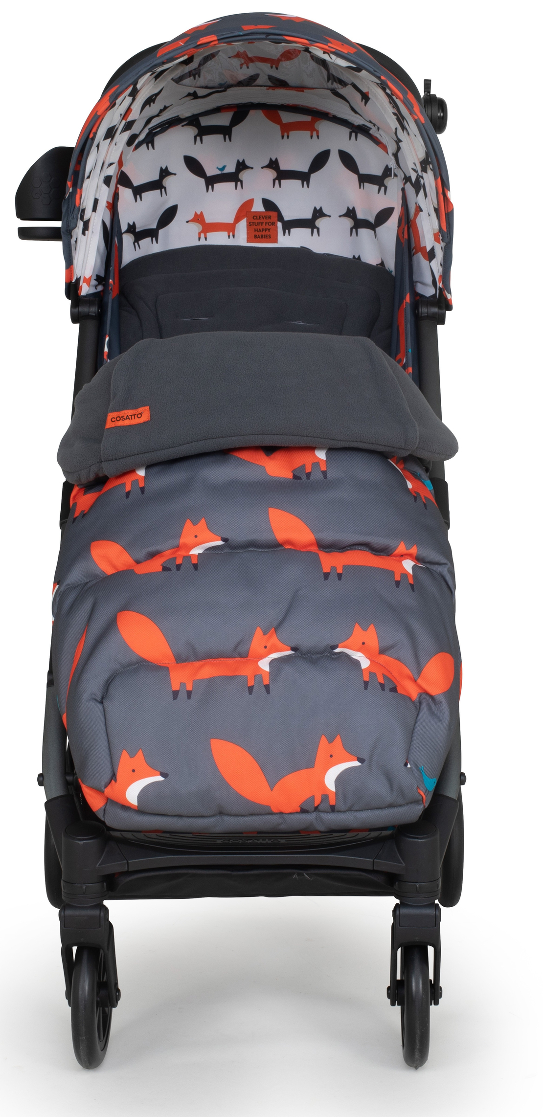  Детска количка Cosatto Woosh3 CT5056, Charcoal Mister Fox 