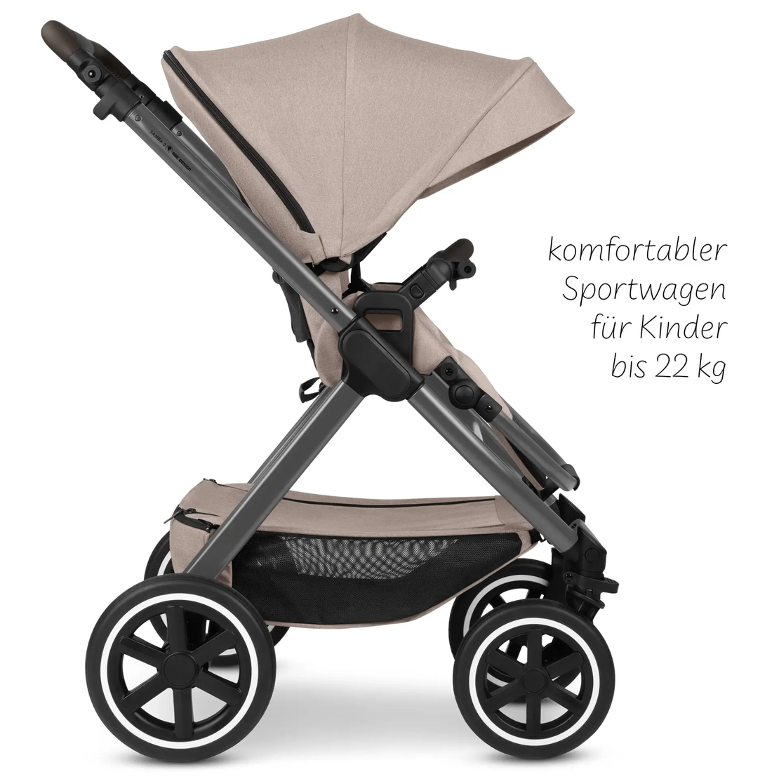 ABC Design Samba 2 Camel Комбинирана Детска Количка 2 в 1