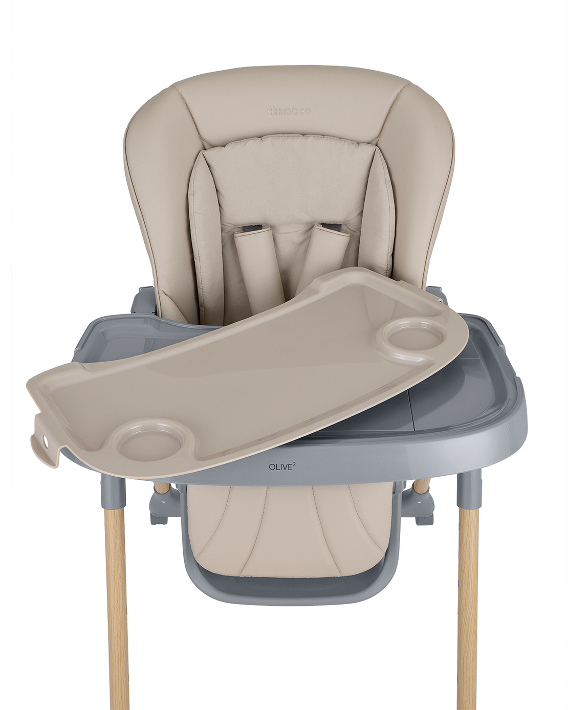 KikkaBoo Стол за Храненe Olive 2 Beige