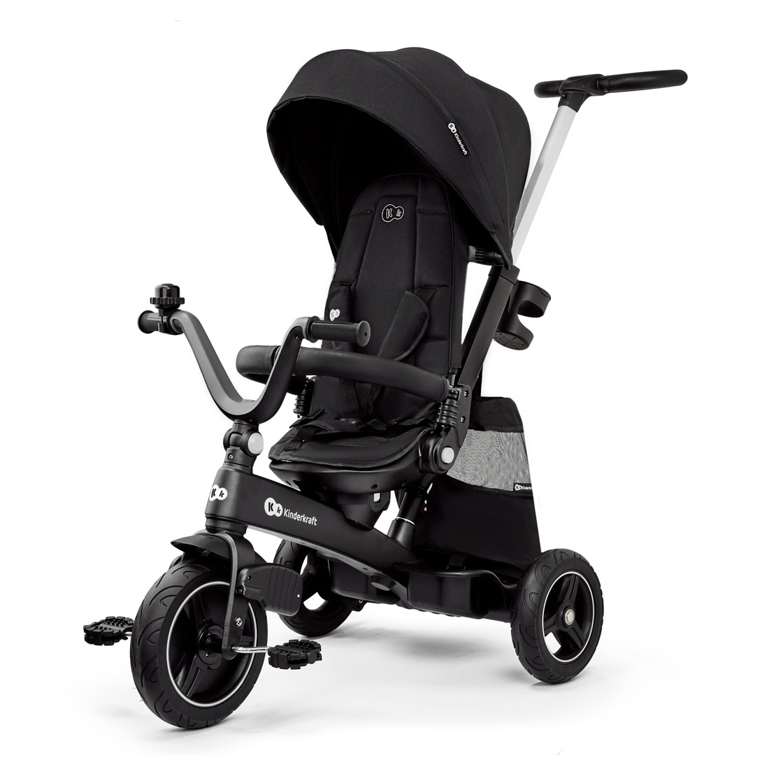  Триколка KinderKraft EASYTWIST, Черна 