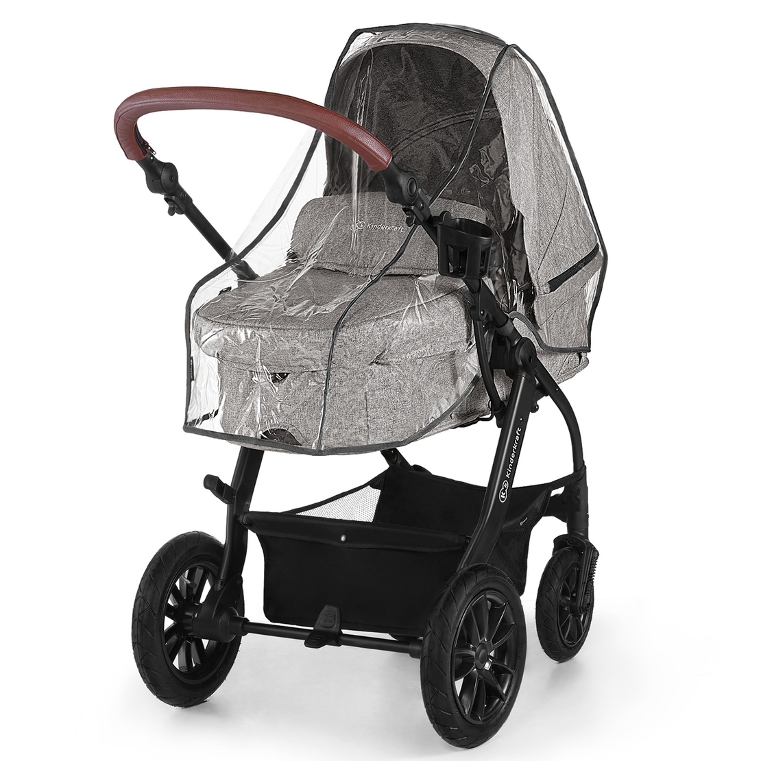  Количка KinderKraft Xmoov, 3в1, Сива 