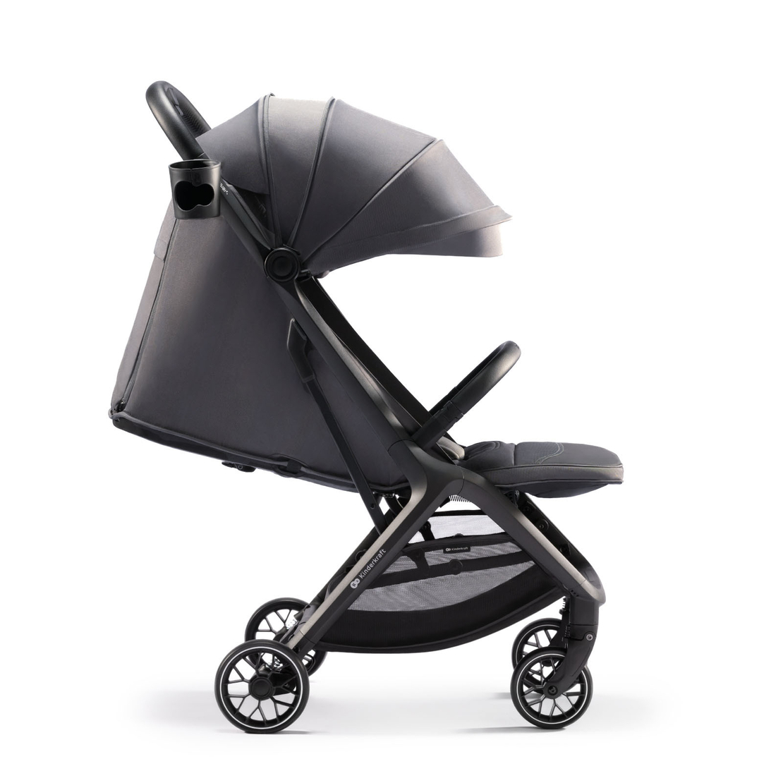  Бебешка количка KinderKraft NUBI 2, CLOUDY GREY 