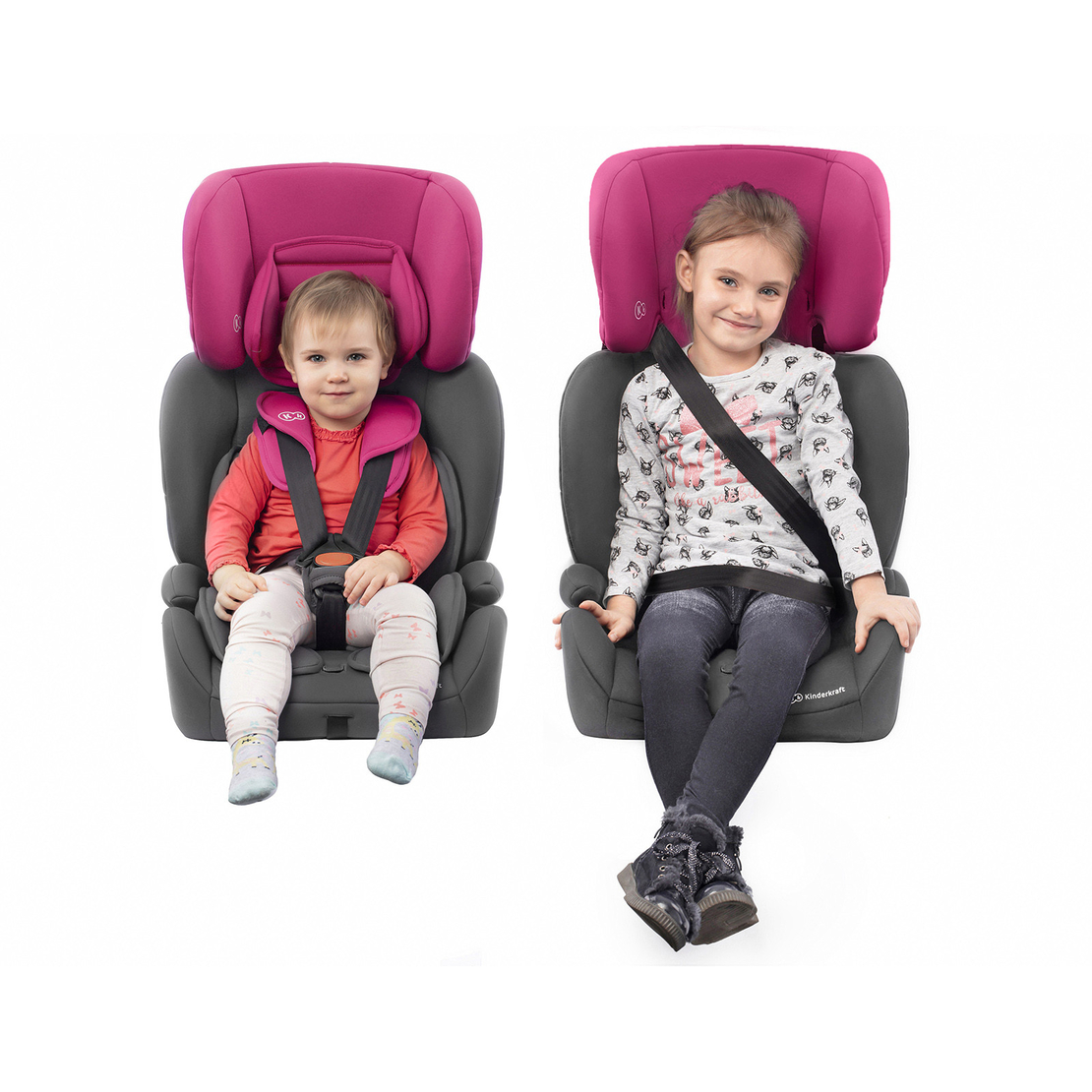  Столче за кола KinderKraft Concept, Група 2/3, Зелено 