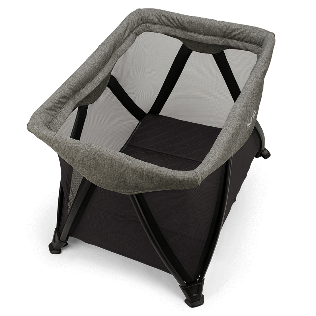 Nuna SENA Aire Charcoal Сгъваема Бебешка Кошарa