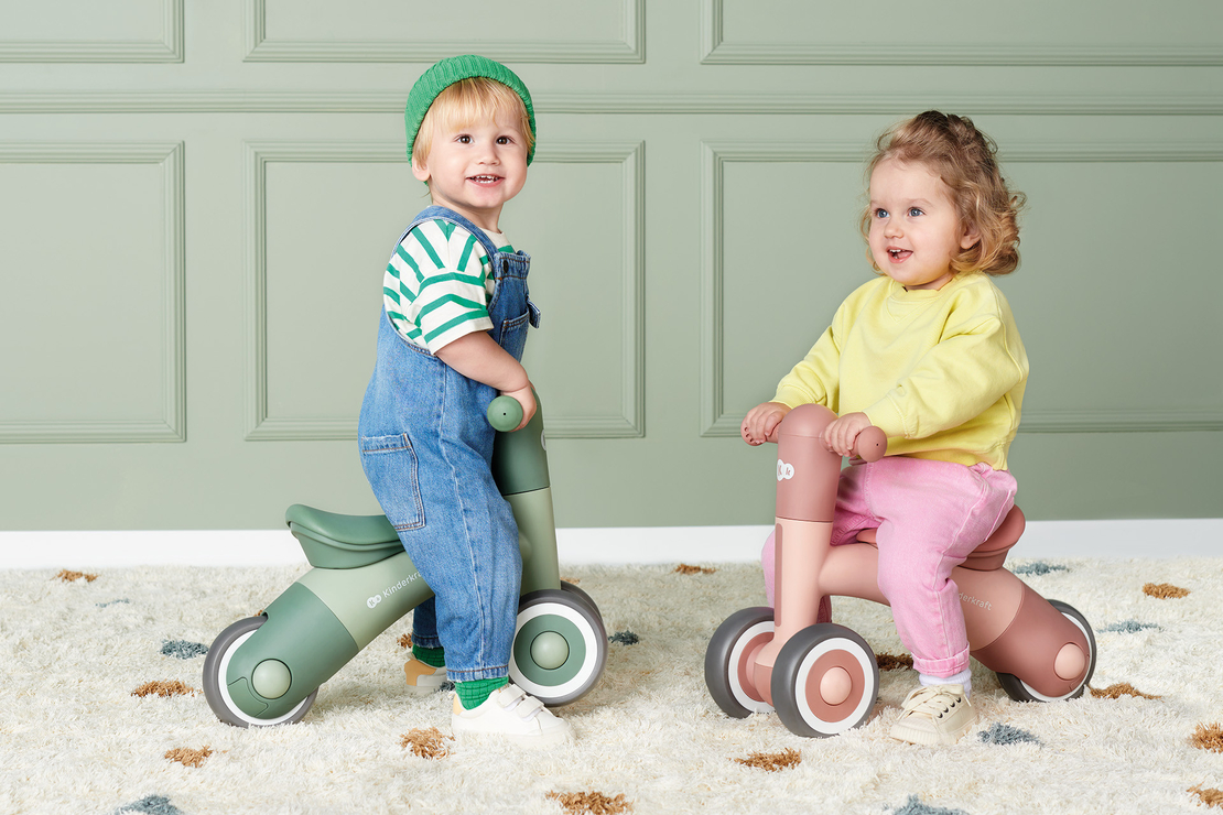  Колело За Баланс KinderKraft MINIBI, Honey Yellow 