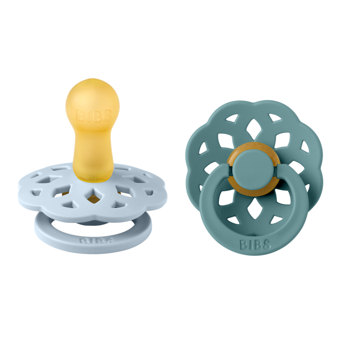 BIBS Boheme Залъгалка от Каучук 1 Брой цвят Baby Blue Island Sea от 6-12 месеца
