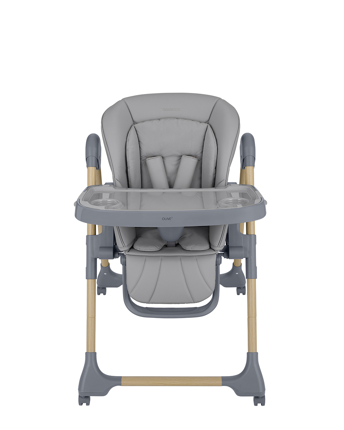 KikkaBoo Стол за Храненe Olive 2 Grey