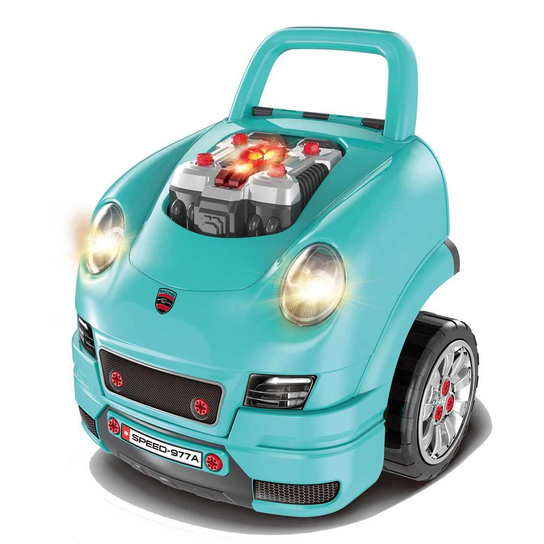  Детски интерактивен автомобил/игра Buba Motor Sport, 008-977А син 