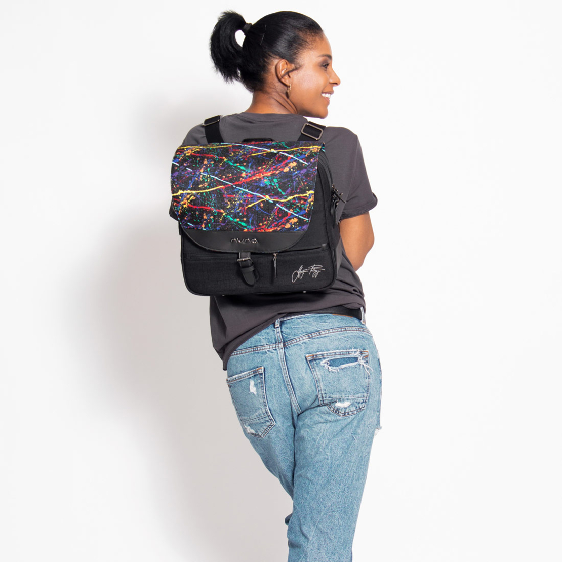 Nuna Diaper Bag Rainbow Чанта за Детска Количка