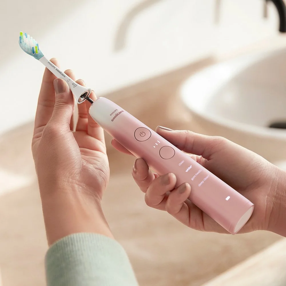 Philips Sonicare DiamondClean 9000 HX9911/84 Звукова електрическа четка  с глава C3 Premium 4 режима с 3 интензитета с калъф за пътуване и Bluetooth