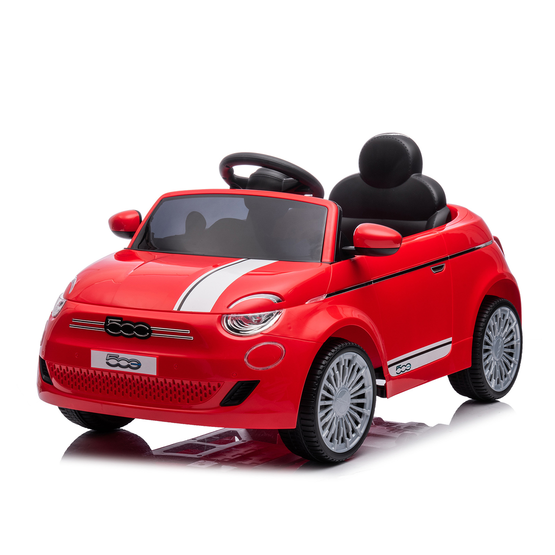 Chipolino Електрическа кола FIAT 500 Червена
