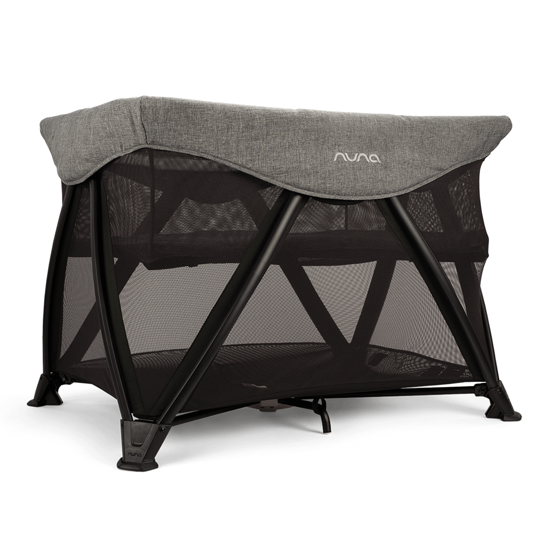 Nuna SENA Aire Charcoal Сгъваема Бебешка Кошарa