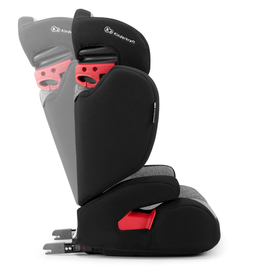  Столче за кола KinderKraft Xpand 15-36 кг, Isofix, Сиво 