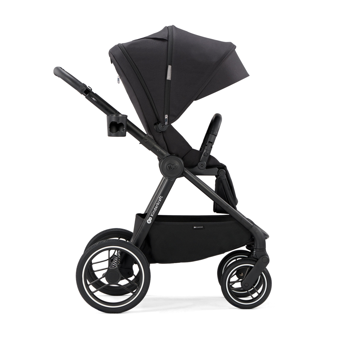 Бебешка количка Kinderkraft NEA 2в1 NEA, Midnight Black