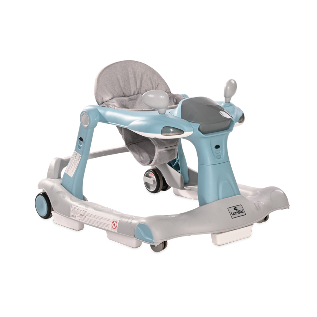 ПРОХОДИЛКА 2В1 RIDER BLUE&GREY