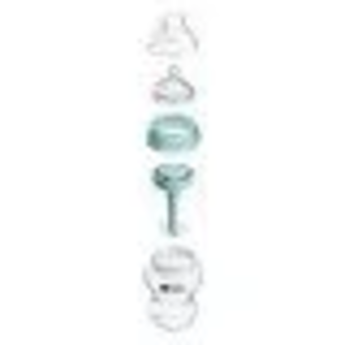 Tommee Tippee Advanced Anti-Colic+260 мл. 0м+ Самостерилизиращо се бебешко шише за хранене с иновативна система за намаляване на коликите