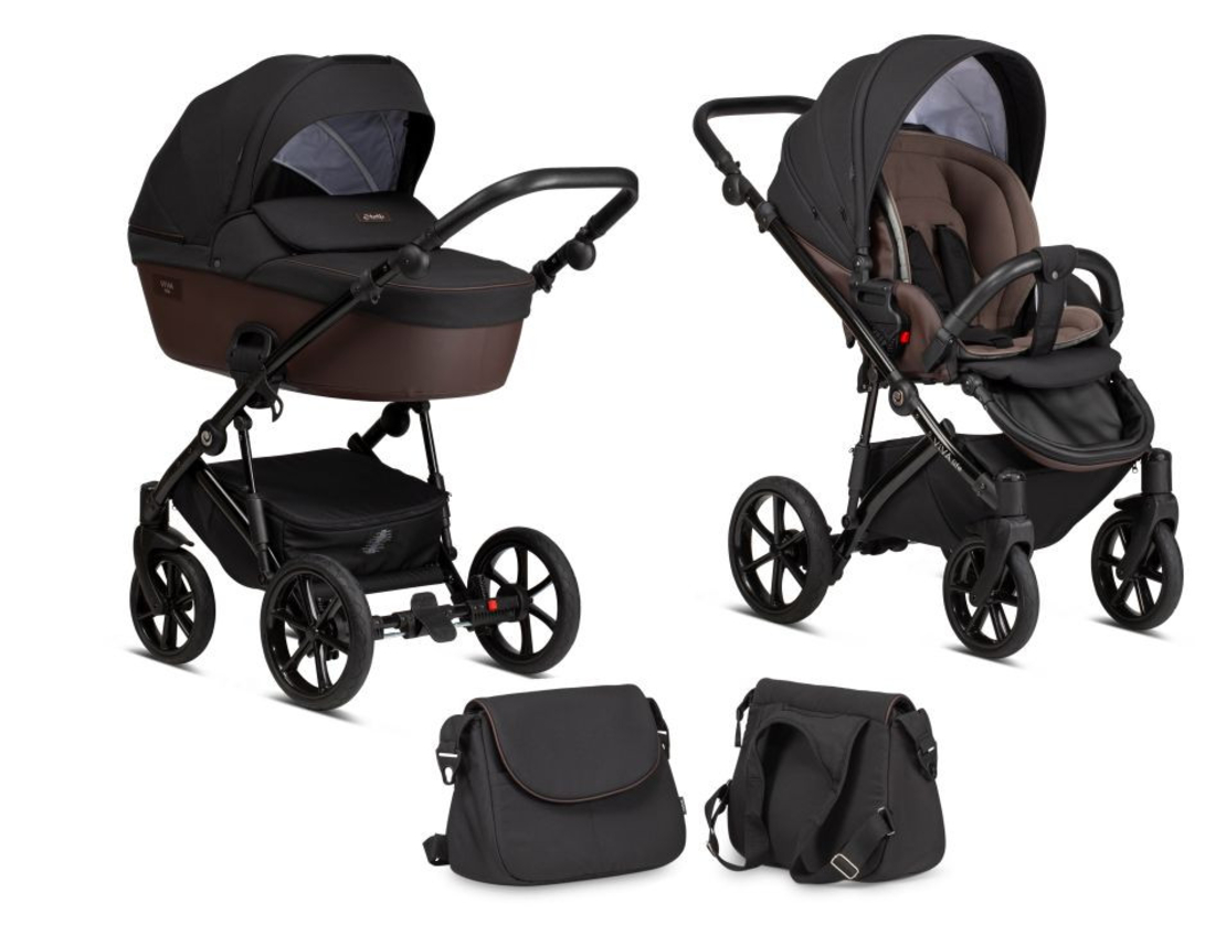 Tutis Viva Life Espresso 067 Комбинирана Детска Количка 2 в 1