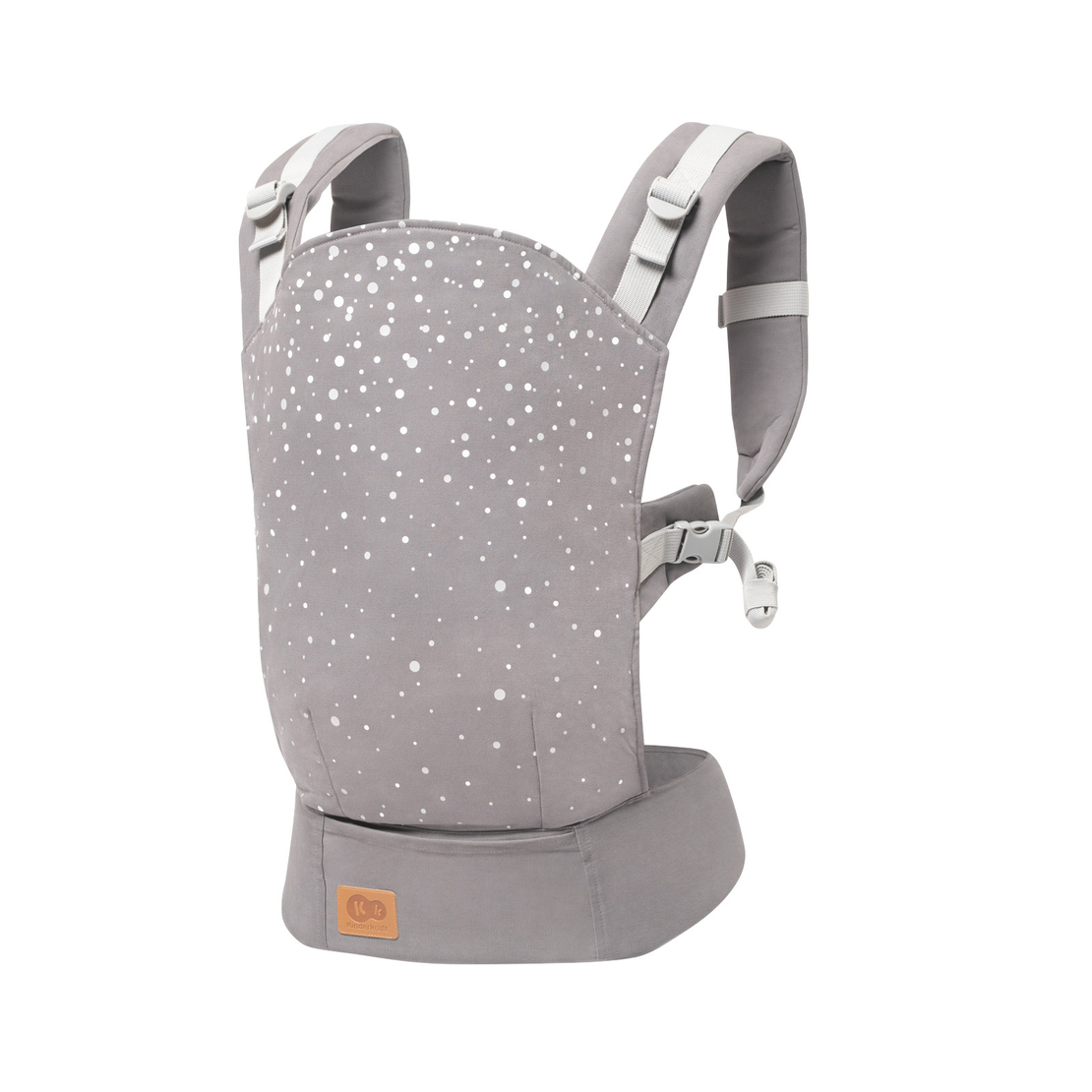  Ергономична раница за бебе KinderKraft NINO, CONFETTI GREY 