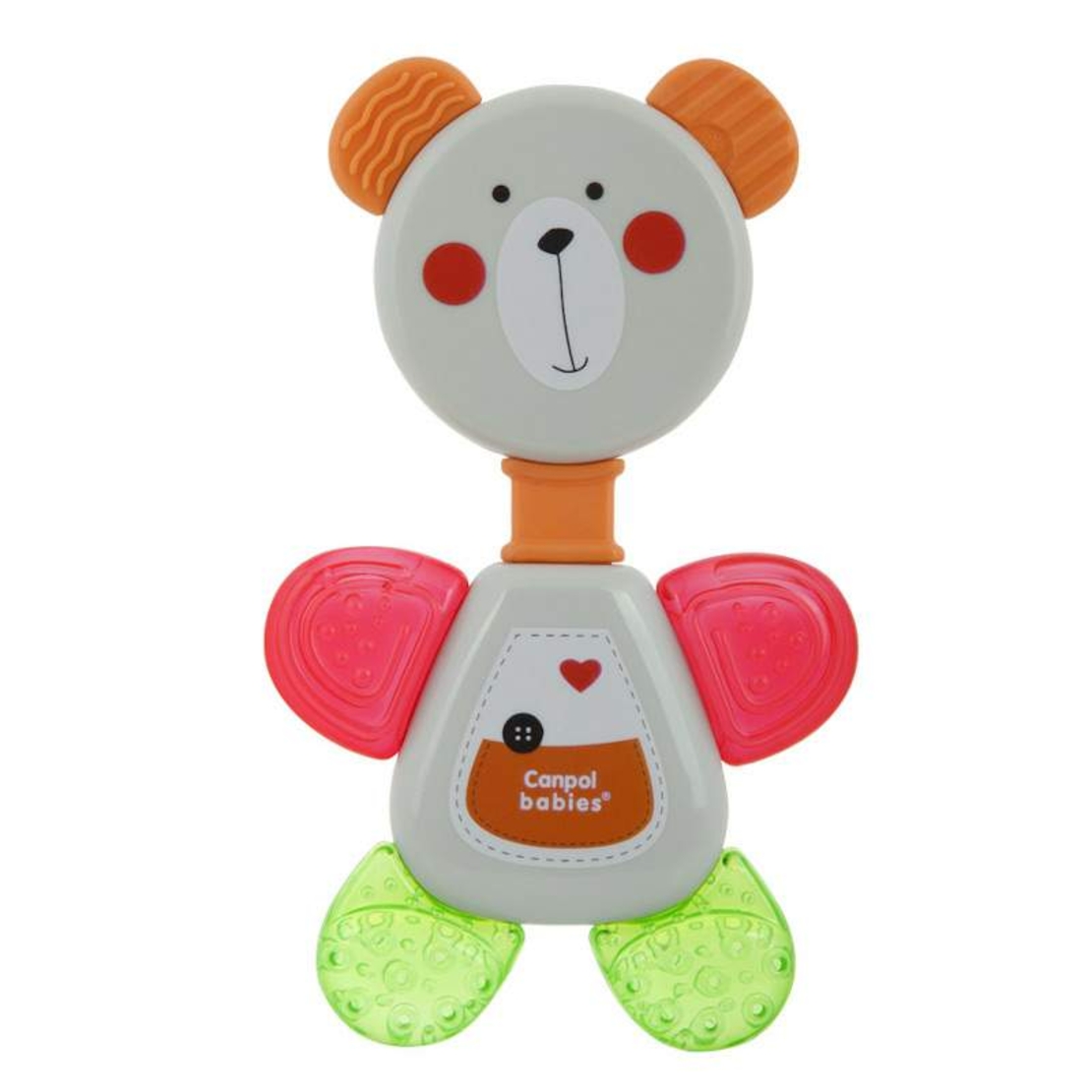 Дрънкалка с водна чесалка Bear