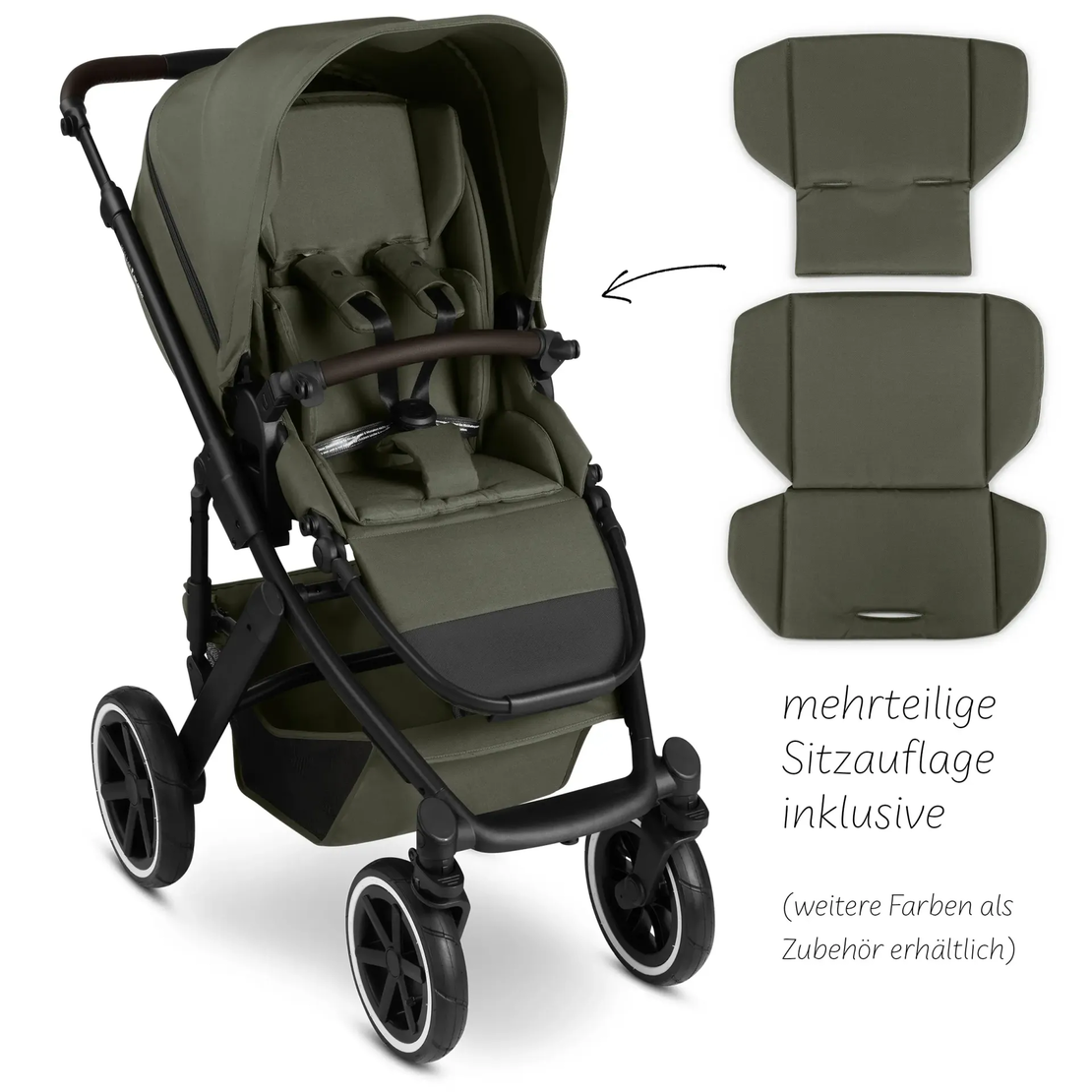 ABC Design Salsa 5 Air Avocado Комбинирана Детска Количка 2 в 1