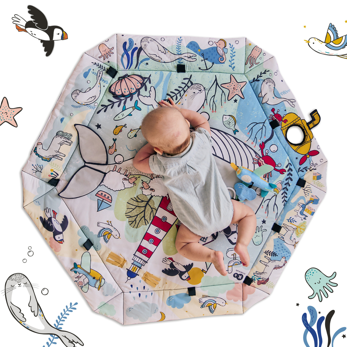 Разходка и Пътуване > Аксесоари за прохождане	KinderKraft Smart Play SEA 