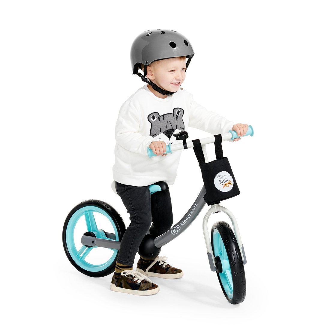  Колело за балансиране KinderKraft 2WAY NEXT, Тюркоаз 