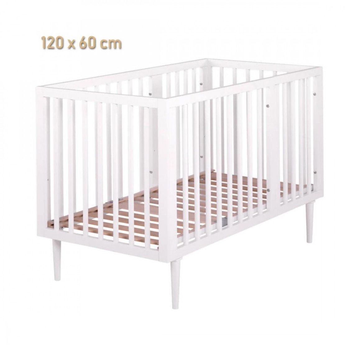 Трансформиращо се легло ARCTIC 80-120x60 - white