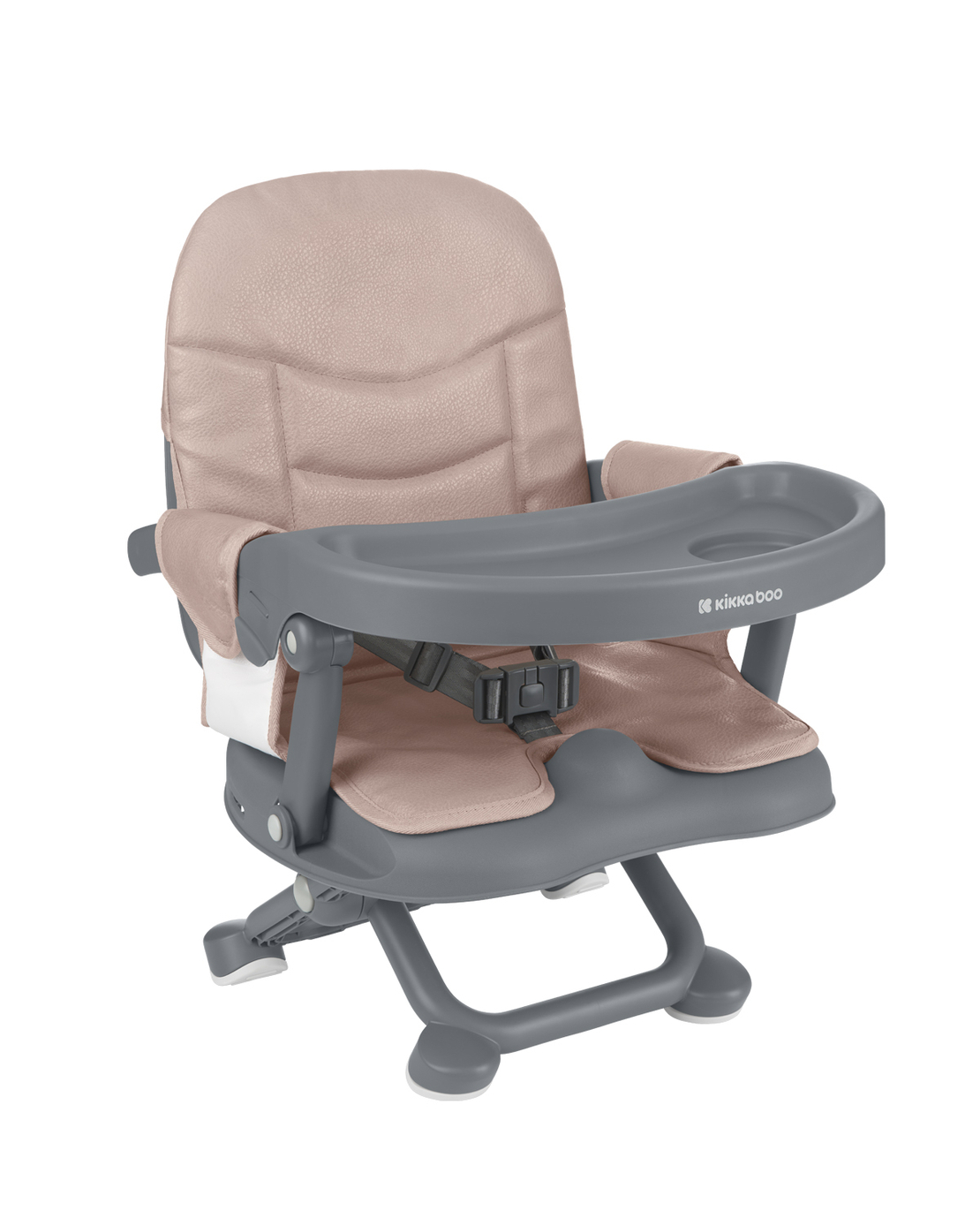 KikkaBoo Седалка за Хранене Повдигаща Pappo Pink 2025