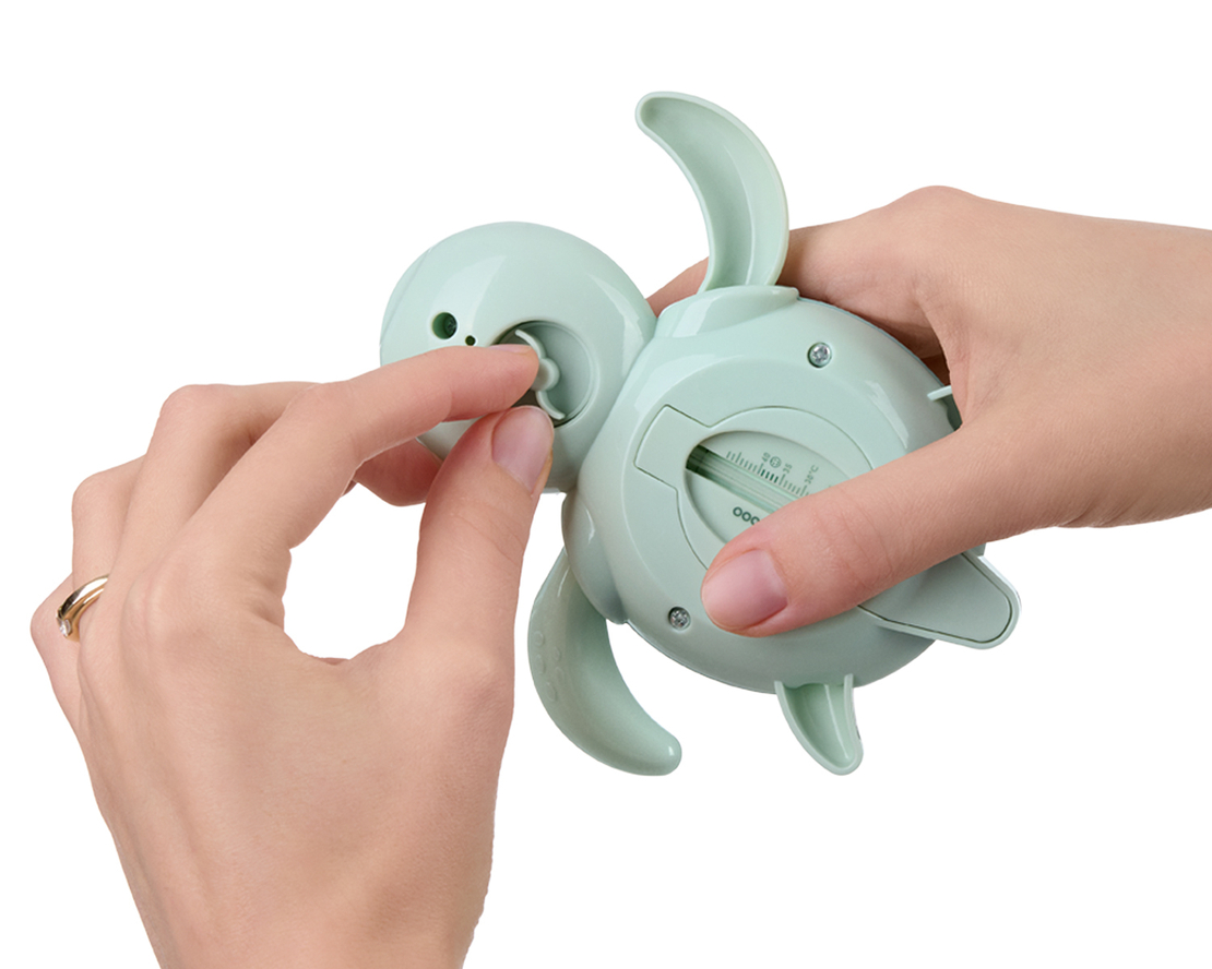 KikkaBoo Термометър за Вода Buddy Mint